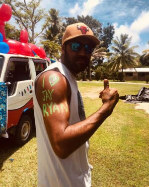Jay Ryan Instagram - Number 1 ‘TAKAI’ Fan - Niue New Year 2020. #MutalauVillage #NiueIsland