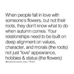 Jay Shetty Instagram - Leave a "YES" below if you agree👇 Every relationship will have difficult moments. The roots will help you get through the tough times ❤️