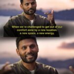 Jay Shetty Instagram - What challenges you to get out of your comfort zone? Growing up I never saw a south Asian person in a car ad. To be asked to be a part of this campaign with @bmwusa for the fully electric #BMWi5 was really important to me not only for cultural representation but for my daily passion to be as enviornmentally conscious as possible #BMWPartner