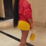 Jayda Cheaves Instagram - A pretty lil thanggggg🌶️ Dress @prettylittlething Los Angeles, California