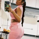 Jayda Cheaves Instagram - cargo szn but make it chic 💗 Available now | @waydaminbrand