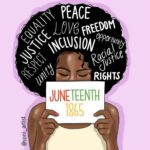 Jazz Raycole Instagram - To all my brothers and sisters of color, happy #Juneteenth! 🖤