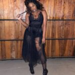 Jazz Raycole Instagram - “He knows how to play. Itty. Bitty. Baby.” 👻🎃💀#bellatrixlestrange #harrypotter