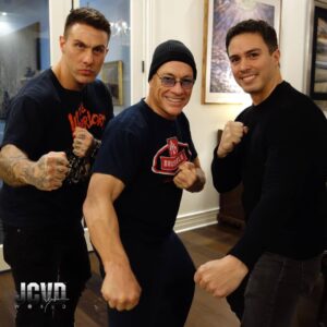 Jean-Claude Van Damme Instagram - I want to give a shout-out to my smart buddy @agentnickyc who helped me in creating my new PCS statue.
#JCVD