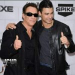 Jean-Claude Van Damme Instagram - Kris & I on Spike TV, a couple of years ago! During the Guys Choice Awards.