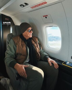 Jean-Claude Van Damme Instagram - 6.11 Prague ✈️🌎📍Keep on meeting friends #jcvd #vandamme #travel #friends #dogs #happiness