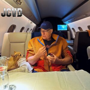 Jean-Claude Van Damme Instagram - On my way too…guess where😉✈️#jcvd#jeanclaudevandamme #plane #travel #fun #friends