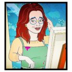 Jeanne Tripplehorn Instagram - Feeling very animated this weekend.⁣ ⁣ @bojackhorseman Season Six part one streaming⁣ now on @netflix