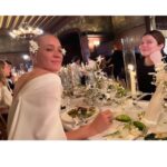 Jeanne Tripplehorn Instagram - Congratulations @chloessevigny and @sinisamackovic ⁣ ⁣ What a joy to bask in the glow of your magical nuptials⁣ ⁣ Here’s to a lifetime of love ⁣ ⁣ and dancing 🤍🤍⁣ ⁣ ⁣ ⁣ ⁣ 2. 📷 @nlyonne⁣ ⁣ 3. 📷 @briannalcapozzi⁣ ⁣