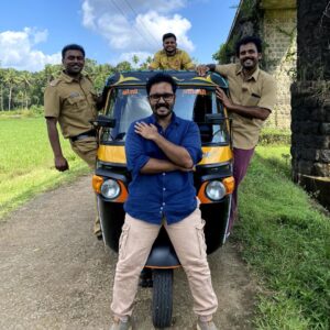 Jeevan Mammen Stephen Instagram - Kalakkachi Luv❤️❤️❤️ #karikku #behindthescenes #khaki #love