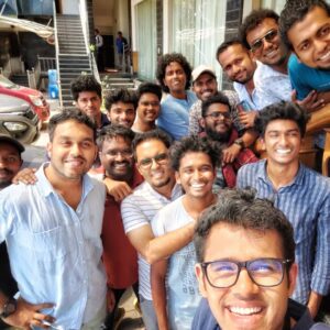 Jeevan Mammen Stephen Instagram - Plus 2 BTS!!!🤩🤩 #worklife  #funtime #bts #schoollife #karikku