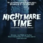 Jeff Blim Instagram - You can run but are you fast enough.... #nightmaretime Hatchetfield