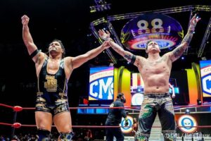 Jeffrey Cobb Instagram - The result is the same, The United Empire Wins AGAIN. All I did was help Atlantis Jr. to find his lost city, with a Tour of all the possible islands it could be off of. You are very welcome, this ones on me. #UnitedEmpire #PublicEnemy #NJPW #CMLL #JeffCobb