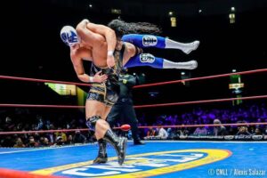 Jeffrey Cobb Instagram - The result is the same, The United Empire Wins AGAIN. All I did was help Atlantis Jr. to find his lost city, with a Tour of all the possible islands it could be off of. You are very welcome, this ones on me. #UnitedEmpire #PublicEnemy #NJPW #CMLL #JeffCobb
