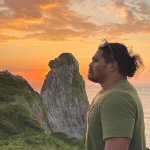 Jeffrey Cobb Instagram - There was a time before all the rain, where I went on an adventure to Iki island…. No smelling roses here, just enjoying the natural beauties like they were intended to be #JeffCobb #IkiIsland #EnjoyNature #AdventureTime #PeePeeShrine #MonkeyRock