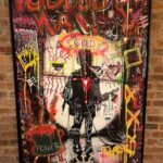 Jeffrey Dean Morgan Instagram - “Voodoo man” is here!! So, my dude, @yuluminati, an amazing actor, musician, photographer, all around fella, also is a goddamn amazing artist. Had a big art show at #redfoxartgallery titled “Bruce” and I was pissed Hil and I couldn’t go to opening… BUT, night of… yul posted pic here… of this painting and himself… and I fell in love. (With painting. I already loved yul) somehow in a mad flurry Hil and I were able to get it, THAT night… and we couldn’t be more thrilled! Such an amazing piece. I’m gonna stare at this for YEARS. Yuly, thank you my brother… just for being you. The world is far better with you and your talents and heart in it. God knows ya make me better… or shit? Maybe worse? Point is… ya make an impact!! We fucking love you. And we love voodoo man almost as much. (That’s a shit-ton) xxxxjdhilgus&george