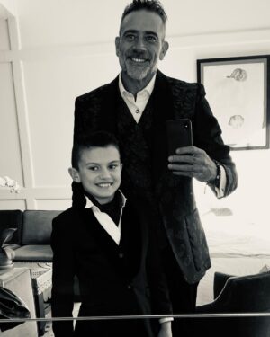Jeffrey Dean Morgan Instagram - Happiest of birthdays to the greatest kid I’ve ever known. Eleven years I’ve gotten to hang out with the funniest, smartest, coolest dude there is. @hilarieburton and I couldn’t be more lucky or proud. Gusy Dean... man, I just love you to the moon. Xodad