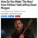 Jeffrey Dean Morgan Instagram - My new favorite headline. I appreciate the laugh today. @theboystv @karlurban @toni.starr @jack_quaid