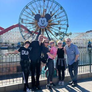 Jeffrey Dean Morgan Instagram - few things in life cooler than experiencing @disneyland with your kids, except maybe experiencing with grandparents who we’ve not seen since pre-pandemic. Gus hadn’t been since he was younger than George, and this was her first trip ever. Two days, and every ride later… still all cried leaving magical kingdom, and each other. I can’t thank the good folks @disneyparks enough. No words other than magical. Big shout out to our Disney guide, and now official family member, Nick. As Gus said… “uncle Nick is an angel!” To my dad and Kath… THANK YOU. For everything. Kids really missing grampa and nana… so are @hilarieburton and I. We love you. Rest of y’all?? If any chance to go to happiest place on earth this holiday?? Can’t recommend enough. Took us 10 years to get back… that’ll never happen again! George ready right now! Big love y’all. The Morgan’s. #disneylandholidays #disneylandchristmas