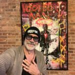 Jeffrey Dean Morgan Instagram - “Voodoo man” is here!! So, my dude, @yuluminati, an amazing actor, musician, photographer, all around fella, also is a goddamn amazing artist. Had a big art show at #redfoxartgallery titled “Bruce” and I was pissed Hil and I couldn’t go to opening… BUT, night of… yul posted pic here… of this painting and himself… and I fell in love. (With painting. I already loved yul) somehow in a mad flurry Hil and I were able to get it, THAT night… and we couldn’t be more thrilled! Such an amazing piece. I’m gonna stare at this for YEARS. Yuly, thank you my brother… just for being you. The world is far better with you and your talents and heart in it. God knows ya make me better… or shit? Maybe worse? Point is… ya make an impact!! We fucking love you. And we love voodoo man almost as much. (That’s a shit-ton) xxxxjdhilgus&george