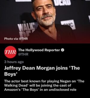 Jeffrey Dean Morgan Instagram - Fuckin hell! @theboystv bring this shit on!