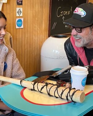 Jeffrey Dean Morgan Instagram - Well, just wanted to put it out there… I have a new best pal. I got the massive privilege to meet Cadence @pxpxcadence yesterday… first off thank you to @makeawishamerica for setting our meeting up, and getting Cadence, her brother Devon, mom Amanda, and dad Andrés from Southern California all the way to me in Rhinebeck. We had the best day together… and like I said, I got myself a new bestie. Cadence is an amazing gal… more than that… strongest, bravest, coolest, most thoughtful person that I’ve ever met. What she doesn’t know, is that I was the lucky one here. I’m the one that came out of this introduction a better person. You can’t ever ask for more than that I reckon. Id also like to thank my town of Rhinebeck for coming out and showing up huge yesterday. @samuelssweetshop crushed it, @megabraincomics opened early and gave us run of shop! @landofoztoys, same deal! We all had a blast. Cadence, you have a friend forever. Whatever, whenever, I got ya.  And I know you got me. Love you kiddo. That’s a fact. And getting to see you again today and introduce George to you and yours? You made quite an impression on a little girl that realizes how special you are. Mom, Dad, Devon… you three are amazing. Truly just amazing… no words needed. Know that I know. The product of you three and your love is Cadence… enough said. Because she wins ALL the stuff. It was a privilege and an honor to meet all of you… thank you so much for choosing me to have this adventure with! Trust me, I know how lucky I am. Xxxjdm