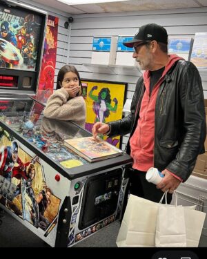 Jeffrey Dean Morgan Instagram - Well, just wanted to put it out there… I have a new best pal. I got the massive privilege to meet Cadence @pxpxcadence yesterday… first off thank you to @makeawishamerica for setting our meeting up, and getting Cadence, her brother Devon, mom Amanda, and dad Andrés from Southern California all the way to me in Rhinebeck. We had the best day together… and like I said, I got myself a new bestie. Cadence is an amazing gal… more than that… strongest, bravest, coolest, most thoughtful person that I’ve ever met. What she doesn’t know, is that I was the lucky one here. I’m the one that came out of this introduction a better person. You can’t ever ask for more than that I reckon. Id also like to thank my town of Rhinebeck for coming out and showing up huge yesterday. @samuelssweetshop crushed it, @megabraincomics opened early and gave us run of shop! @landofoztoys, same deal! We all had a blast. Cadence, you have a friend forever. Whatever, whenever, I got ya.  And I know you got me. Love you kiddo. That’s a fact. And getting to see you again today and introduce George to you and yours? You made quite an impression on a little girl that realizes how special you are. Mom, Dad, Devon… you three are amazing. Truly just amazing… no words needed. Know that I know. The product of you three and your love is Cadence… enough said. Because she wins ALL the stuff. It was a privilege and an honor to meet all of you… thank you so much for choosing me to have this adventure with! Trust me, I know how lucky I am. Xxxjdm