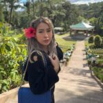 Jelai Andres Instagram - Hi Baby! 💙🖤🌸🌲 #jelaiandres