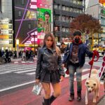 Jelai Andres Instagram - Tokyo you keep stealing my heart, everytime! 🖤🇯🇵 (do not swipe!) 😉😂😚 #jelaiandres