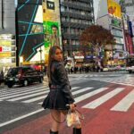 Jelai Andres Instagram - Tokyo you keep stealing my heart, everytime! 🖤🇯🇵 (do not swipe!) 😉😂😚 #jelaiandres
