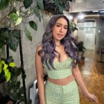 Jelai Andres Instagram - My October hair 💁🏽‍♀️ Yayy or Nayy??? (Swipe left) Hair color by Carl Dana Hairticulture Hair extensions by Mary Letim allstar