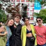 Jelai Andres Instagram - 🖤 Good times and crazy friends make the best travel memories ✈️🖤🇯🇵 (swipeleft) Japan escapade w/ friends vlog is now up! Tokyo, Japan