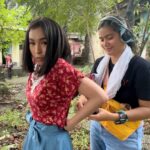 Jelai Andres Instagram - Selfie muna bago mabugbog🎬📺🥊 Bukas na po ang simula ng aming 3 parts ng GMA Hubad na katotohanan 📺🎬 sa GMA Tadhana. Jan.14 Sabado 3:10pm. Set your alarm miloves! Bukas na to! #JelaiAndresAsRebecca