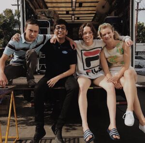 Jenna Boyd Instagram - Back to work & more grateful than ever that this my job. 🐧💙🎬🧩 @atypicalnetflix #worldautismawarenessday