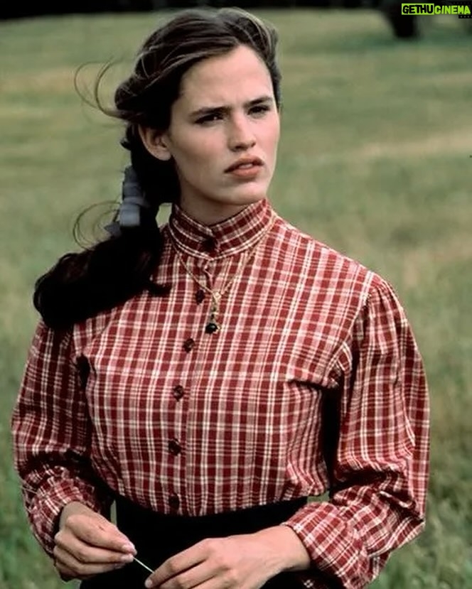 Jennifer Garner Instagram - My baby career at age 24 could be summed up as Olde Timey and Amish. . Rose Hill (1997), Dead Man’s Walk (1996), Harvest of Fire (1996), Washington Squre (1997)