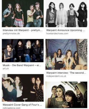 Jennifer Lindberg Instagram - Happy Valentine’s Day everyone!! for the past 18 years this holiday has meant (to me) the birthday of that sweet baby project called warpaint..

We’ve been through it all.. rain and shine. 
I love them more than words can say. 
And I am extremely proud of us for sticking to it ..

Happy 18 kiddos  @warpaint