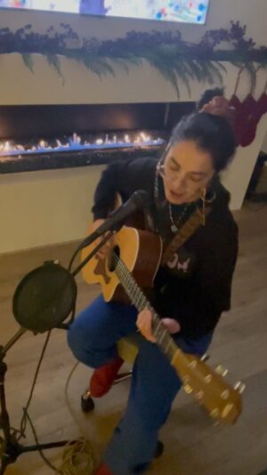 Jennifer Lindberg Instagram - i have NEVER played and sung this at the same time!!
i saw an opportunity for a challenge and i went for it..
happy 8 years “right on!!”
song: NEVER 

“NEVER”is about not letting others 
make ya feel like poop. 
about removing that power and giving it back to yourself .. 
easier said than done FOR SHORE ..

pardon the imperfections ie. .. sound ..
but i wanted to do it on this day, 
and like, not be pro about it!
so here ya go .
and to all you bullys out there, 
i hope you find happiness soon, truly.. 
life is too short 
and we need all the love we can muster right now(always), more than ever!!

peace and cease that mother f$&@ing fire already.