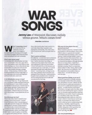 Jennifer Lindberg Instagram - Thank you #bassplayermag 
For thinking of me🌺
What a delight it was speaking w you! 

♥️♥️♥️♥️