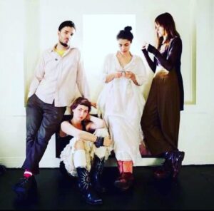 Jennifer Lindberg Instagram - back in the day:) 
love you @bossharmz 
for those of you who dont know, he was our second drummer after sissy pants @shansossamon 

Miss playing w you sweet brother! 
♥️🌺♥️
