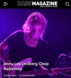 Jennifer Lindberg Instagram - Thanks for having me @jondauria 
of @bassmagazineonline 

head to @bassmagazineonline to peep article 🌺

🌺♥️🌺