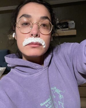 Jennifer Lindberg Instagram - #HIGHLIGHTSOF2022

“I WANNA BLEACH MY MOUSTACHE, just cause I can .. and I will.”
🎀🎀🎀