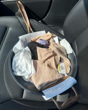 Jennifer Robertson Instagram - Sometimes I catch myself saying super sexy things like “Hey, I’m going to The Bay to buy underwear and a frying pan.” #sensuality