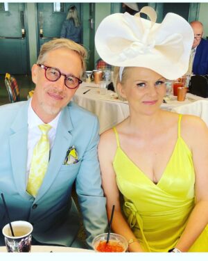 Jennifer Robertson Instagram - When @joeymcfarland ‘s tie matches your dress, you must pose like awkward kids at prom.