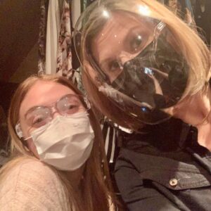 Jennifer Robertson Instagram - Lil’ photo dump of me and some of my pals. Covered eyes, full masks, can’t lose. #singlealltheway @netflixfilm