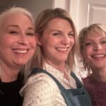 Jennifer Robertson Instagram - Had friends and family over for a bday celebration last night. Wore a dress that several people mistook for an apron, laughed my ass off, and mostly took selfies with blondes. So grateful for all of my friend’s and family. This is 52 y’all. 😁