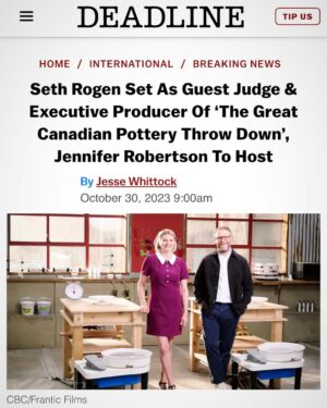 Jennifer Robertson Instagram - I spent the summer shooting this joyful show on Granville Island steps away from where I used to take drama classes as a kid. ❤️ I can’t wait for you all to see what these amazing artists create each week.