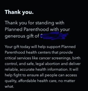 Jennifer Robertson Instagram - I am deeply saddened by this news today. While I can’t effect change within the government because I am Canadian, I sure as hell can support Planned Parenthood.  Planned Parenthood helps people live full, healthy lives no matter their income, insurance, gender identity, sexual orientation, race or immigration status.  People deserve body autonomy, and safe access to abortion.