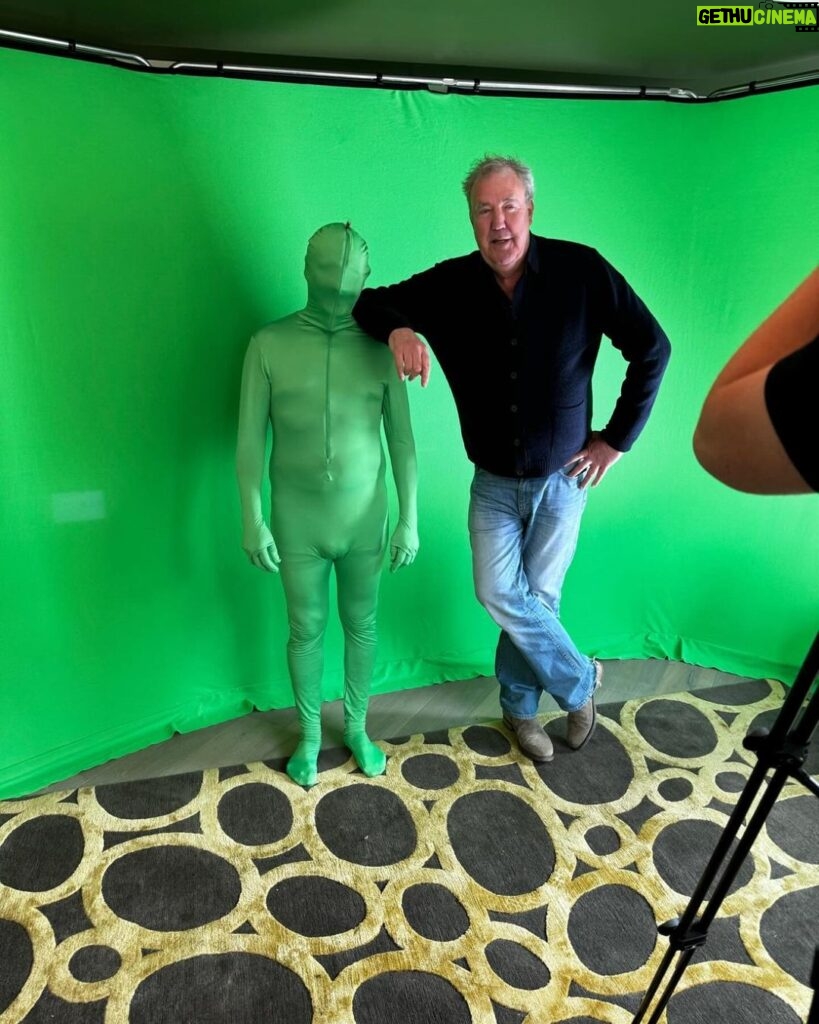 Jeremy Clarkson Instagram - Working hard on the next Hawkstone commercial.