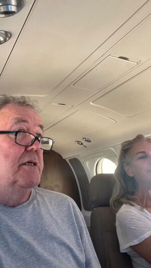 Jeremy Clarkson Instagram - Bit of turbulence