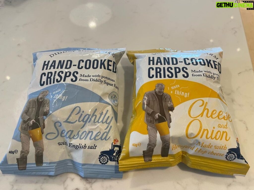 Jeremy Clarkson Instagram - Other crisps are available.